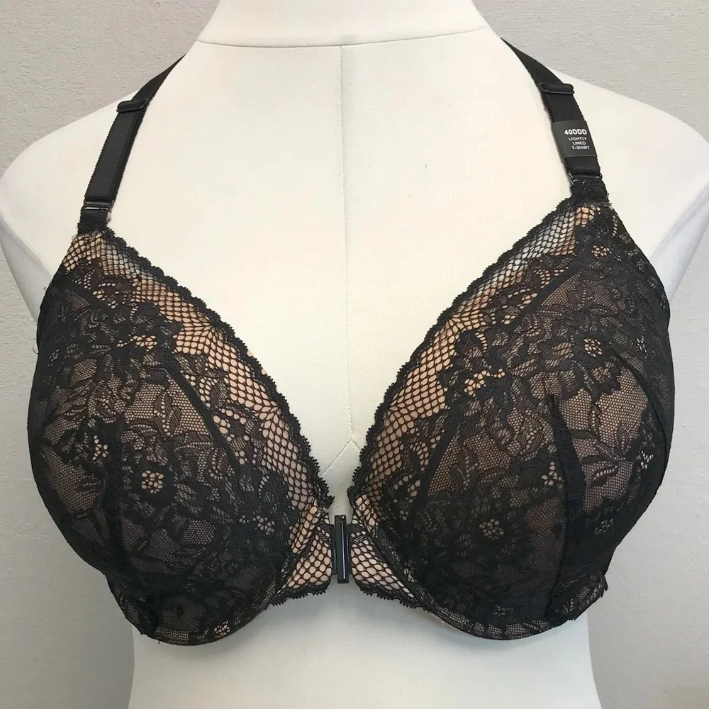 Torrid Lace Underwire Lightly Padded Racerback Bra - New! - Size 40DDD